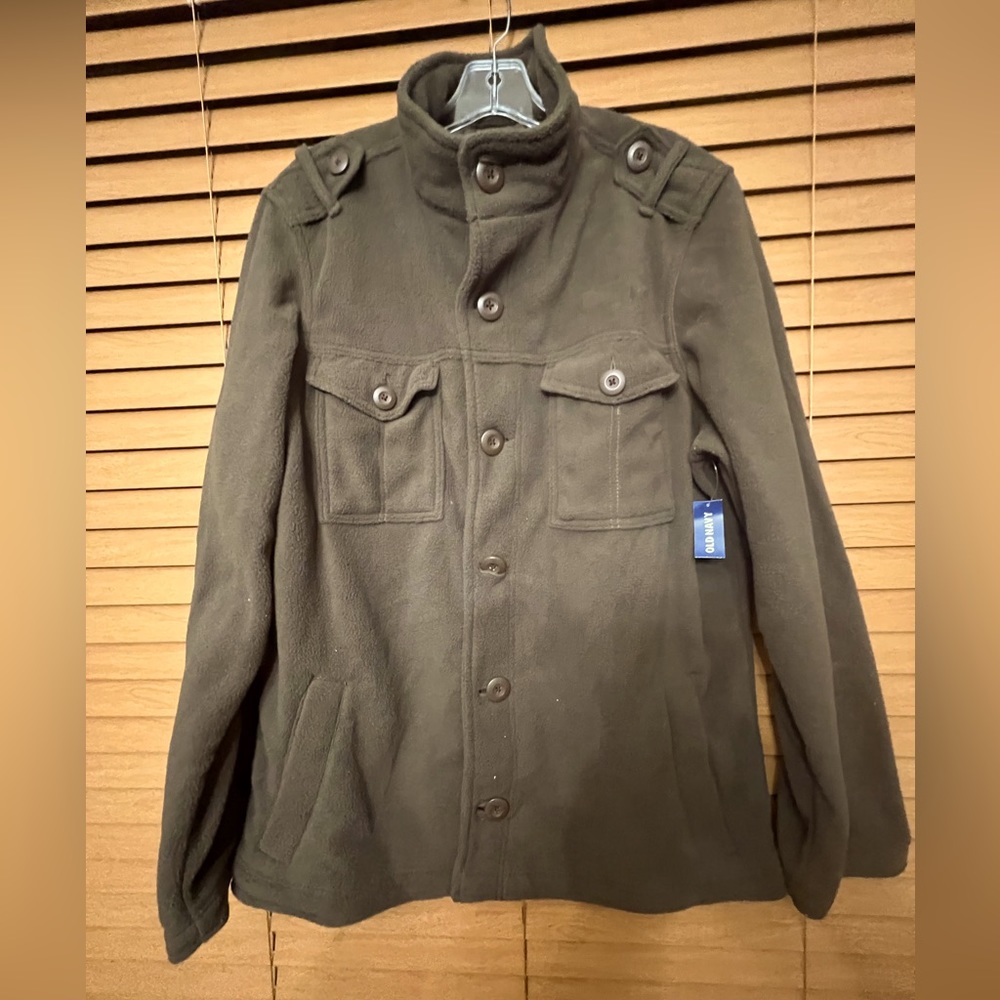 Old Navy Men's Jacket Size Large brown